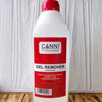 Зняття гель лаку Canni 1л (gel remover)