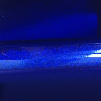 Фольга для литья 4*20см синяя голографик 2