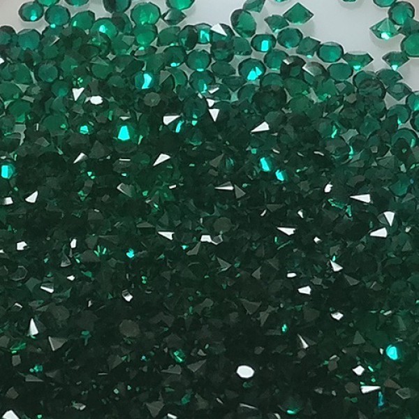 Стрази для нігтів pixie Tishka emerald 1440шт.