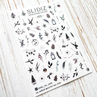 Слайдер дизайн для ногтей Slidiz -023-