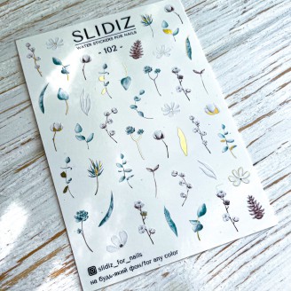 Слайдер дизайн для ногтей Slidiz 102