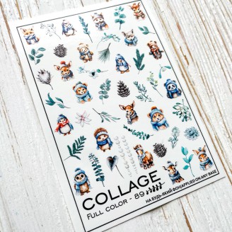 Слайдер дизайн для ногтей Collage 89