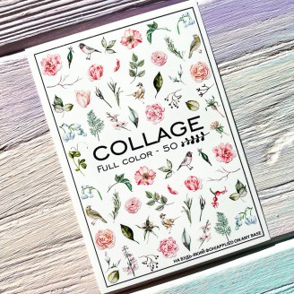 Слайдер дизайн для ногтей Collage 50