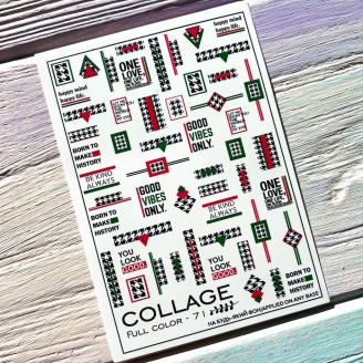 Слайдер дизайн для нігтів Collage 71