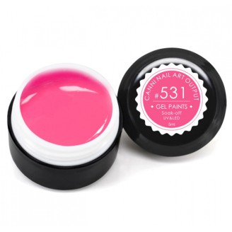 Гель-краска CANNI 531 кораллово-розовая