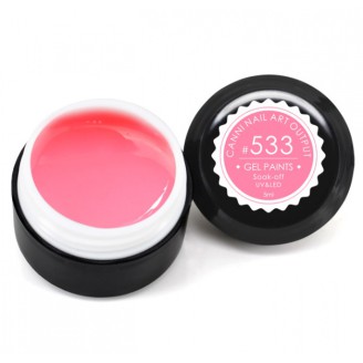 Гель-краска CANNI 533 розовая неоновая