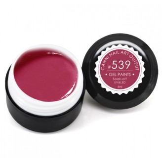 Гель-фарба CANNI 539 пурпурно-червона