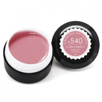 Гель-фарба CANNI 540 пастельна темно-рожева
