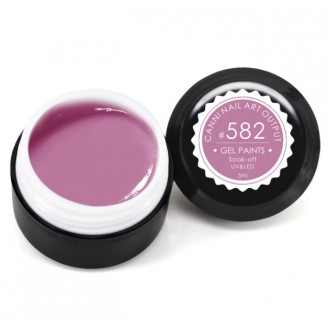 Гель-краска CANNI 582 лилово-розовая