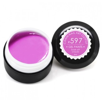 Гель-краска CANNI 597 пастельная темно-розовая