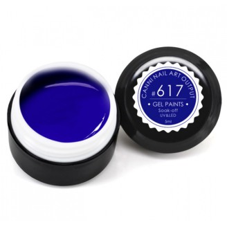 Гель-фарба CANNI 617 пастельно-синя