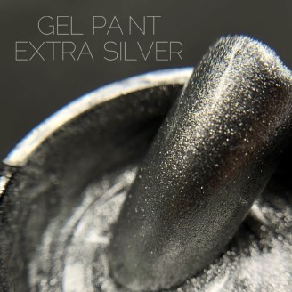 Гель-краска Crooz EXTRA Silver, 5г