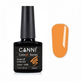 Гель-лак Canni Colorit 1006 мандариновий, 7,3 ml