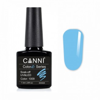 Гель-лак Canni Colorit 1009 небесно-блакитний, 7,3 ml