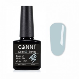 Гель-лак Canni Colorit 1013 сіро-блакитний, 7,3 ml