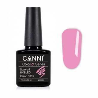 Гель-лак Canni Colorit 1015 рожевий Барбі, 7,3 ml