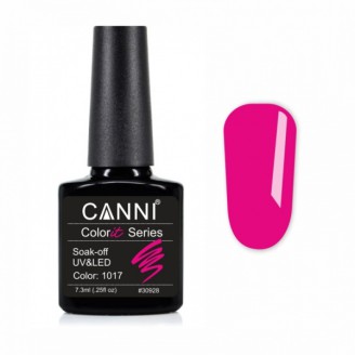 Гель-лак Canni Colorit 1017 яркая маджента, 7,3 ml