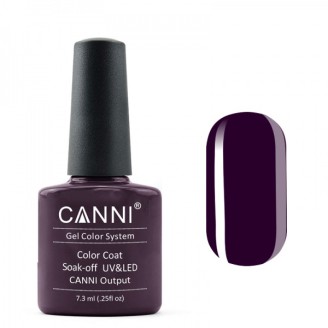 Гель-лак Canni 100 фиолетово-черный