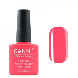 Гель-лак Canni 111 оранжево-розовый