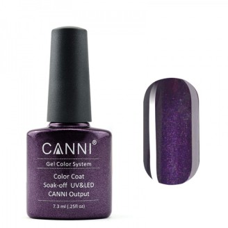 Гель-лак Canni 213 глубокий фіолетовий