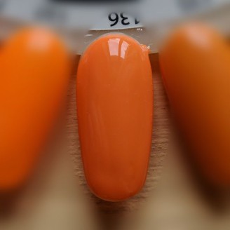 Гель лак Кутюр Couture Colour 136 (кораллово-оранжевый)