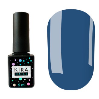 Гель-лак Kira Nails №161 (темний синьо-лазурний)