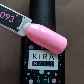 Гель лак Kira Nails №093 (розовый)