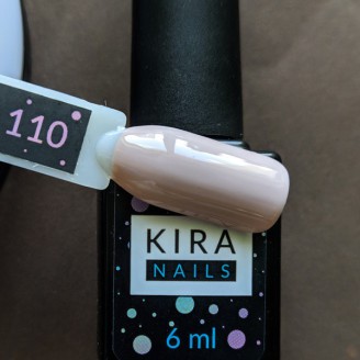 Гель-лак Kira Nails №110 (какао, молочний шоколад)