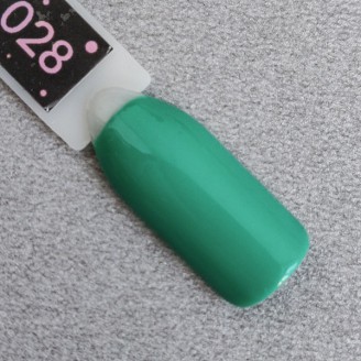 Гель лак Kira Nails №028 (зеленый)
