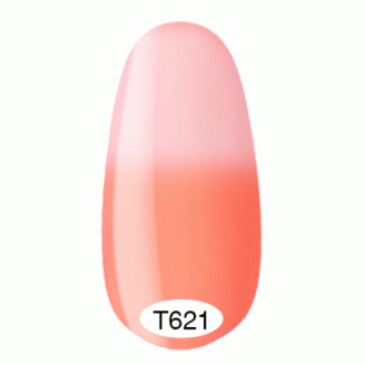 Термо гель лак Коді №Т621 (помаранчевий/рожевий)