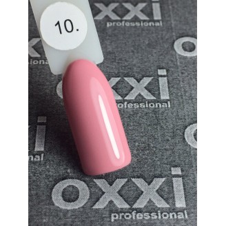 Гель лак Oxxi (Оксі) №010 (рожево-кораловий)