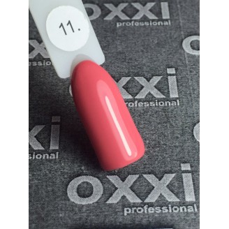 Гель лак Oxxi (Оксі) №011 (рожево-кораловий)