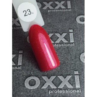 Гель лак Oxxi (Окси) №023 (светлый красный)
