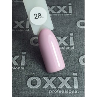 Гель лак Oxxi (Окси) №028 (светлый сиренево-розовый)