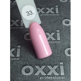 Гель лак Oxxi (Окси) №033 (бледный розовый)