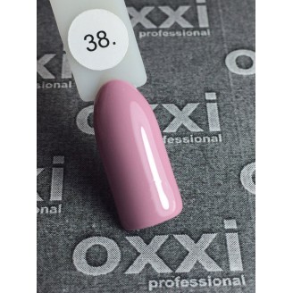 Гель лак Oxxi (Окси) №038 (пастельный бежево-розовый)
