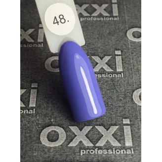 Гель лак Oxxi (Оксі) №048 (блакитно-фіолетовий)
