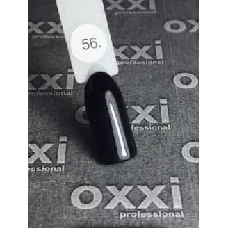 Гель лак Oxxi (Оксі) №056 (чорний)