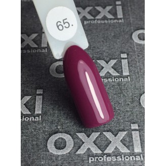 Гель лак Oxxi (Окси) №065 (розовая марсала)