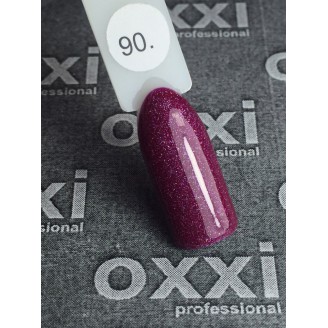Гель лак Oxxi (Оксі) №090 (темний рожевий)