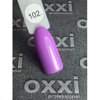 Гель лак Oxxi (Окси) №102 (светлый лиловый)