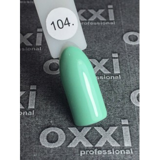 Гель лак Oxxi (Оксі) №104 (м'ятний)