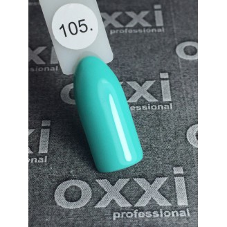 Гель лак Oxxi (Окси) №105 (светлый бирюзовый)