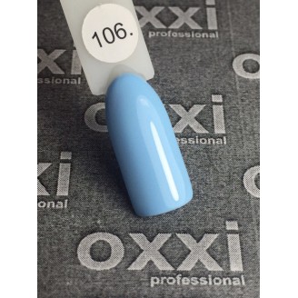 Гель лак Oxxi (Оксі) №106 (блакитний)