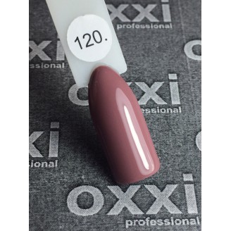Гель лак Oxxi (Оксі) №120 (червоно-бежевий)