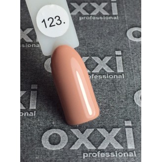 Гель лак Oxxi (Оксі) №123 (персиковий)