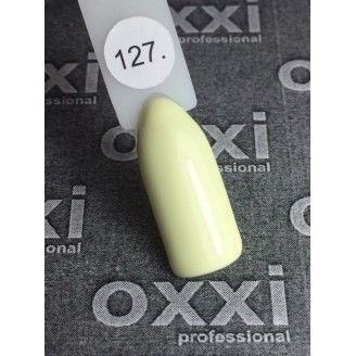 Гель лак Oxxi (Оксі) №127 (світлий лимоний)