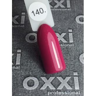 Гель лак Oxxi (Оксі) №140 (темний рожевий)