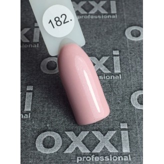 Гель лак Oxxi (Оксі) №182 (ніжний персиково-рожевий)