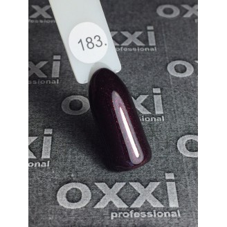 Гель лак Oxxi (Окси) №183 (темный вишневый)